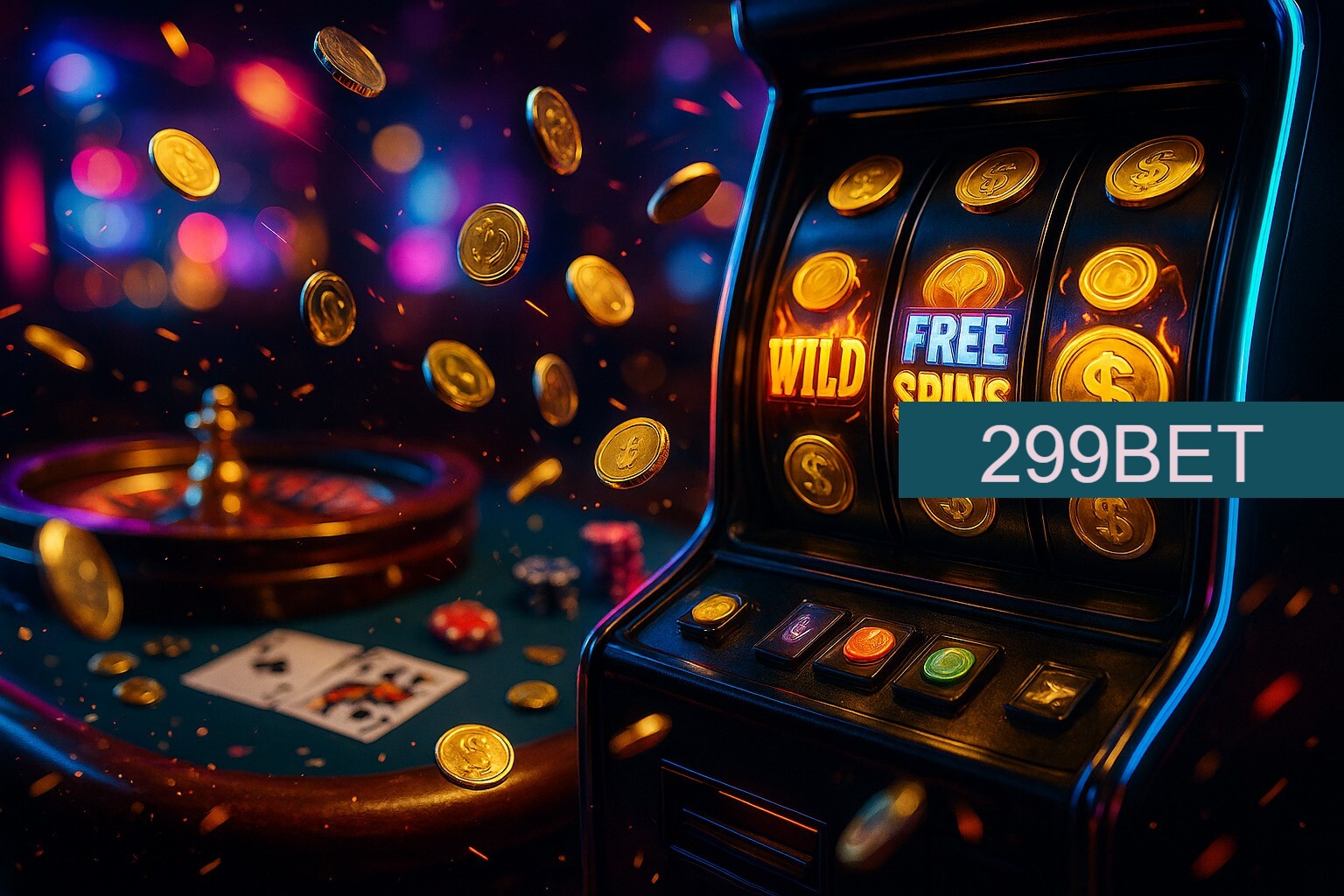 Diversos jogos de caça-níqueis